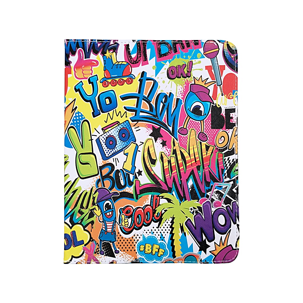 Univerzális Tablettok 9-10 colos Graffiti boy tablet tok: Huawei, Lenovo, Samsung, iPad