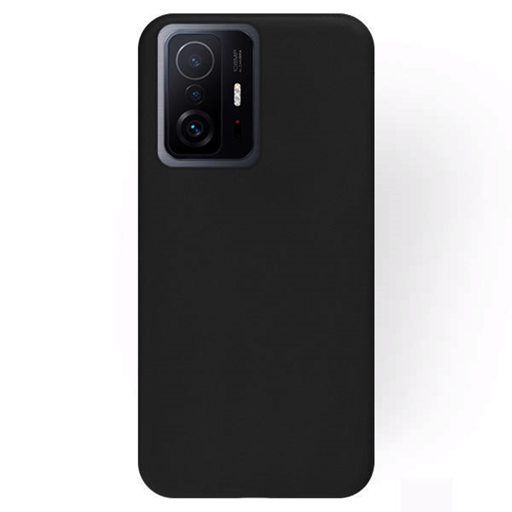 Xiaomi 11T 5G / 11T Pro Telefontok - fekete szilikon hátlap tok