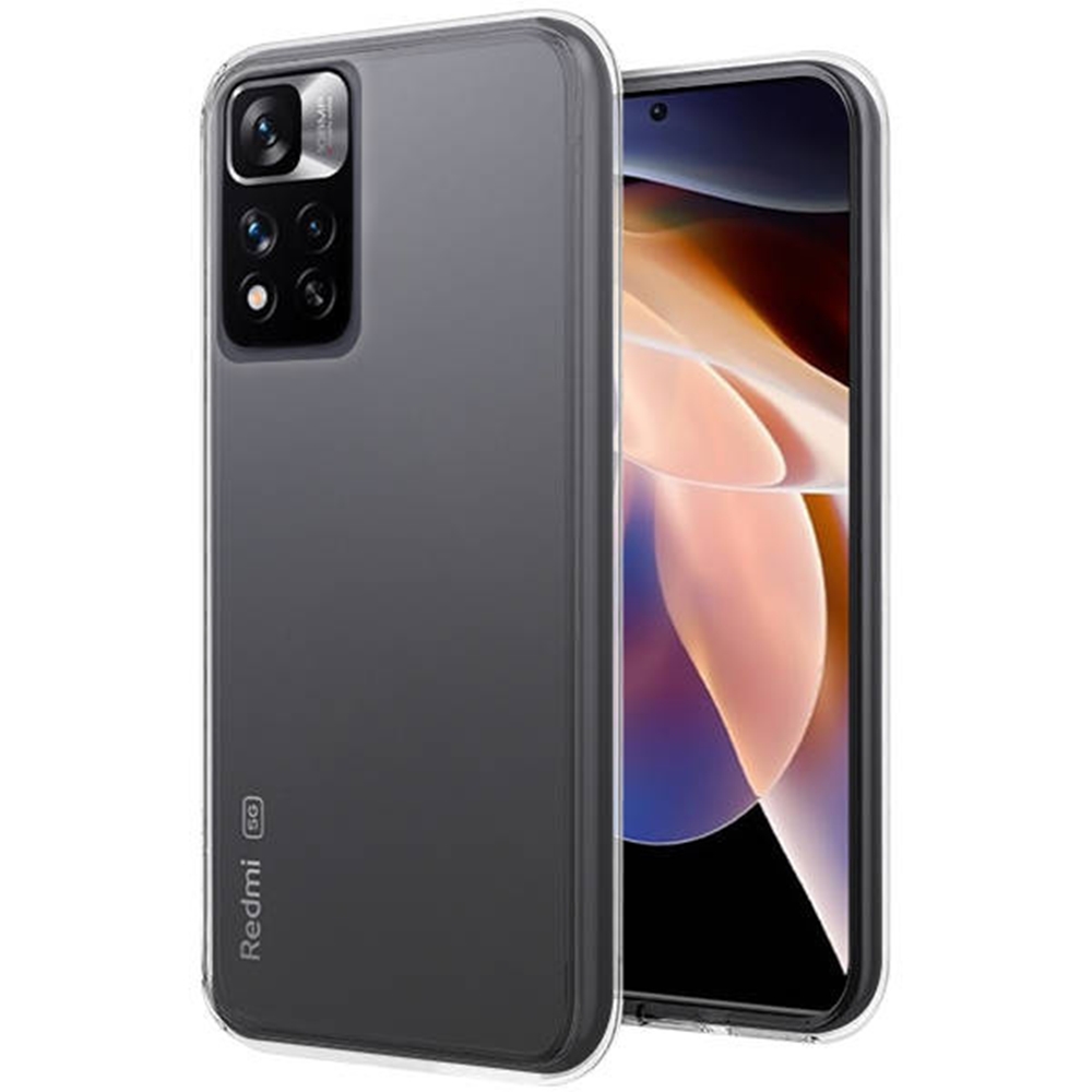 Xiaomi Redmi Note 11 Pro+ Telefontok - átlátszó szilikon tok
