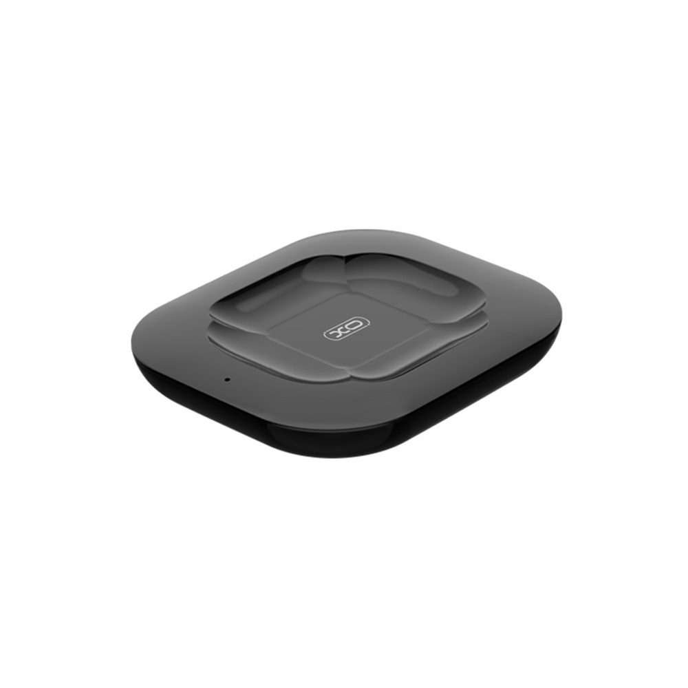XO WX017 Telefon töltő - fekete vezeték nélküli (Wireless) töltő 2A okostelefonhoz és Airpods 2 / Pro készülékhez