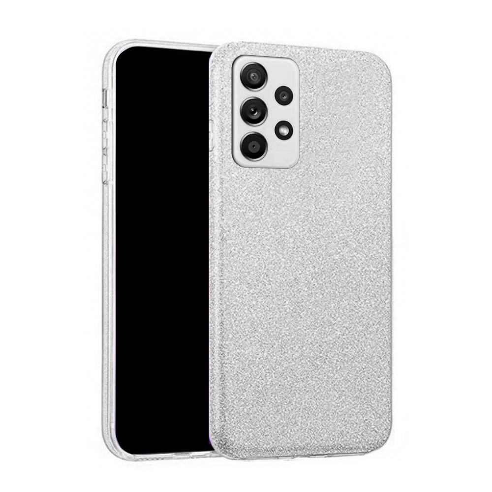 Samsung Galaxy A33 5G Telefontok - Ezüst Shiny tok