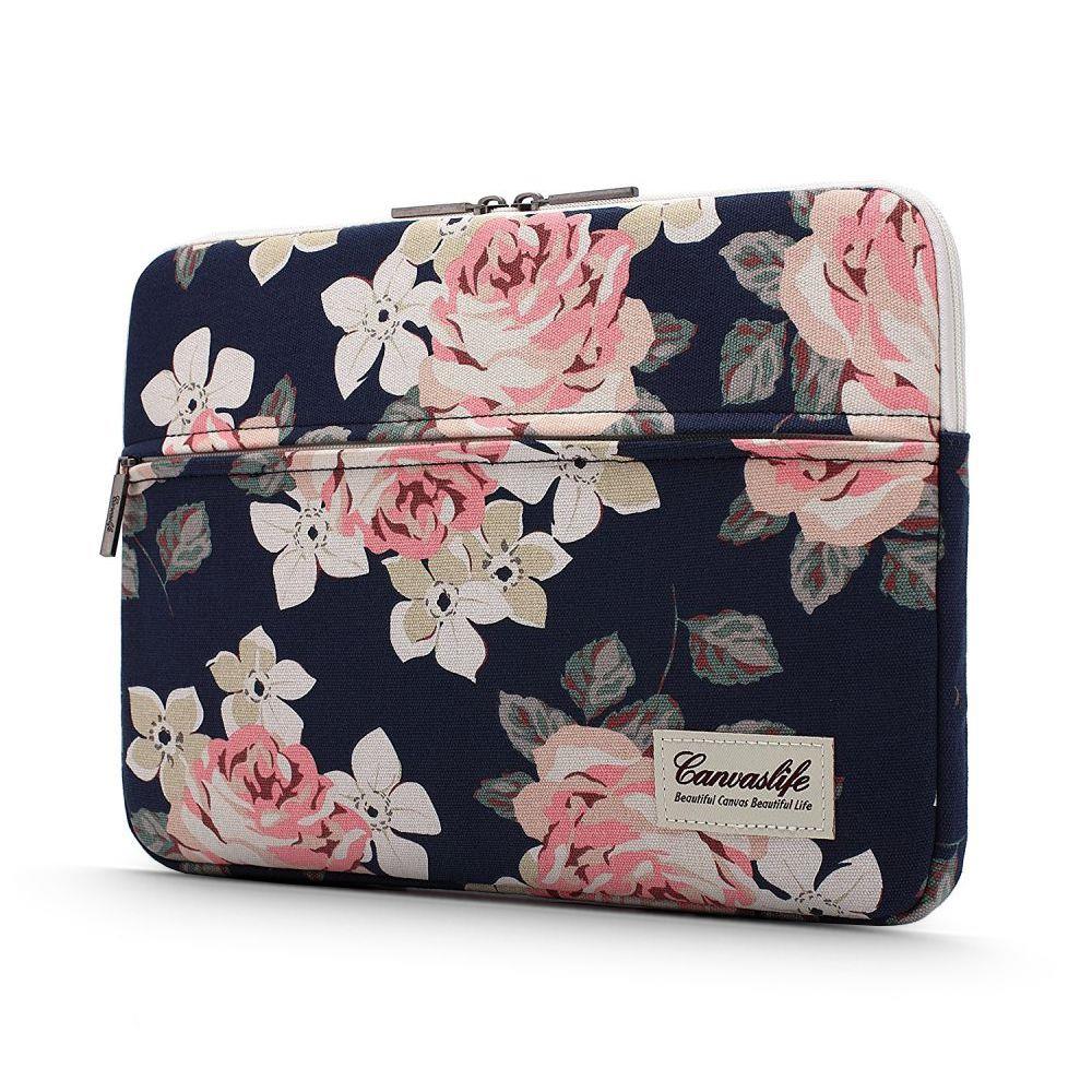 CANVASLIFE SLEEVE Laptop táska -15-16-os kék/rózsa laptop táska