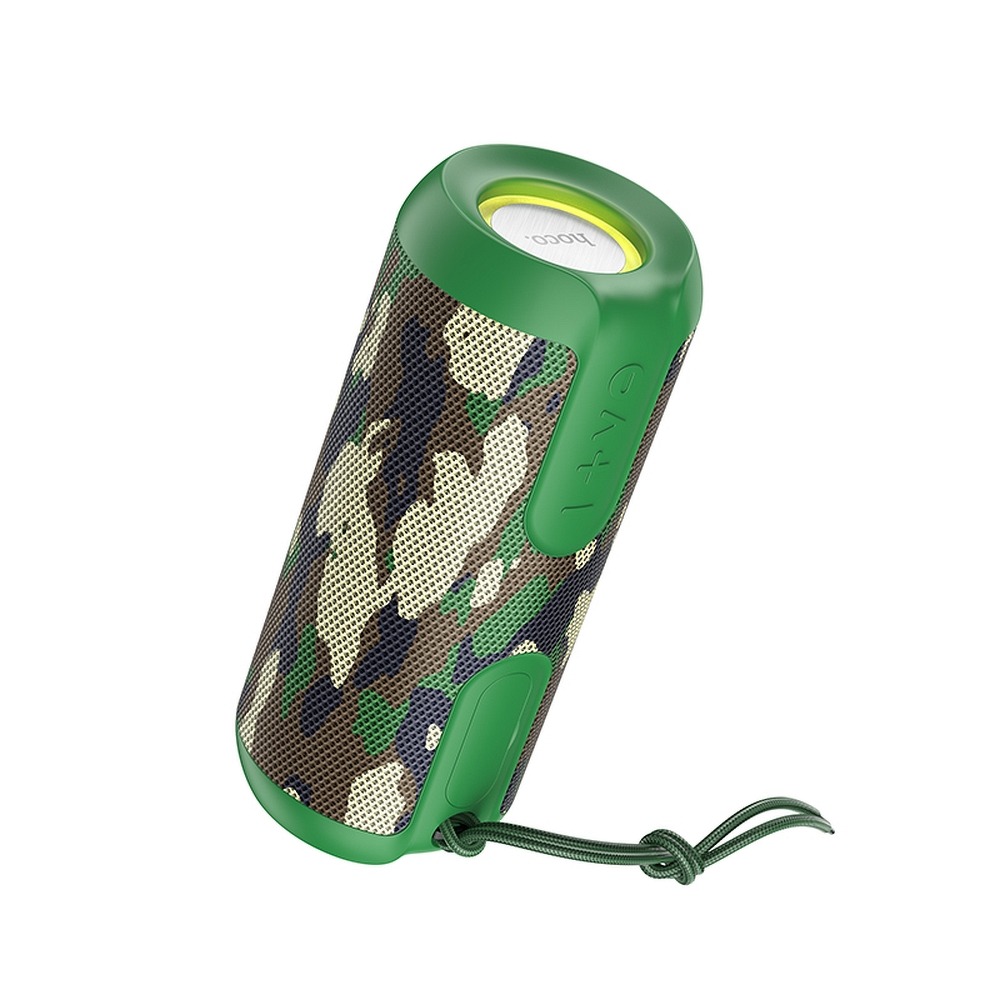 HOCO Artistic BS48 Bluetooth hangszóró - terepmintás/zöld bluetooth hangszóró