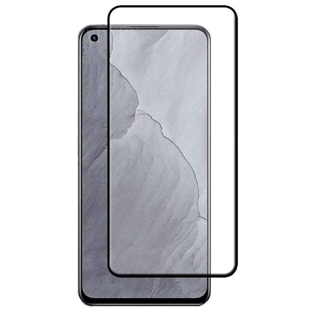 Realme GT Master 5G Üvegfólia - fekete tokbarát Slim 3D üvegfólia
