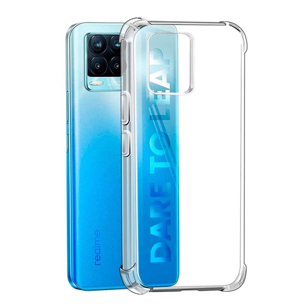 Realme 8 / 8 Pro Telefontok - ütésálló átlátszó tok
