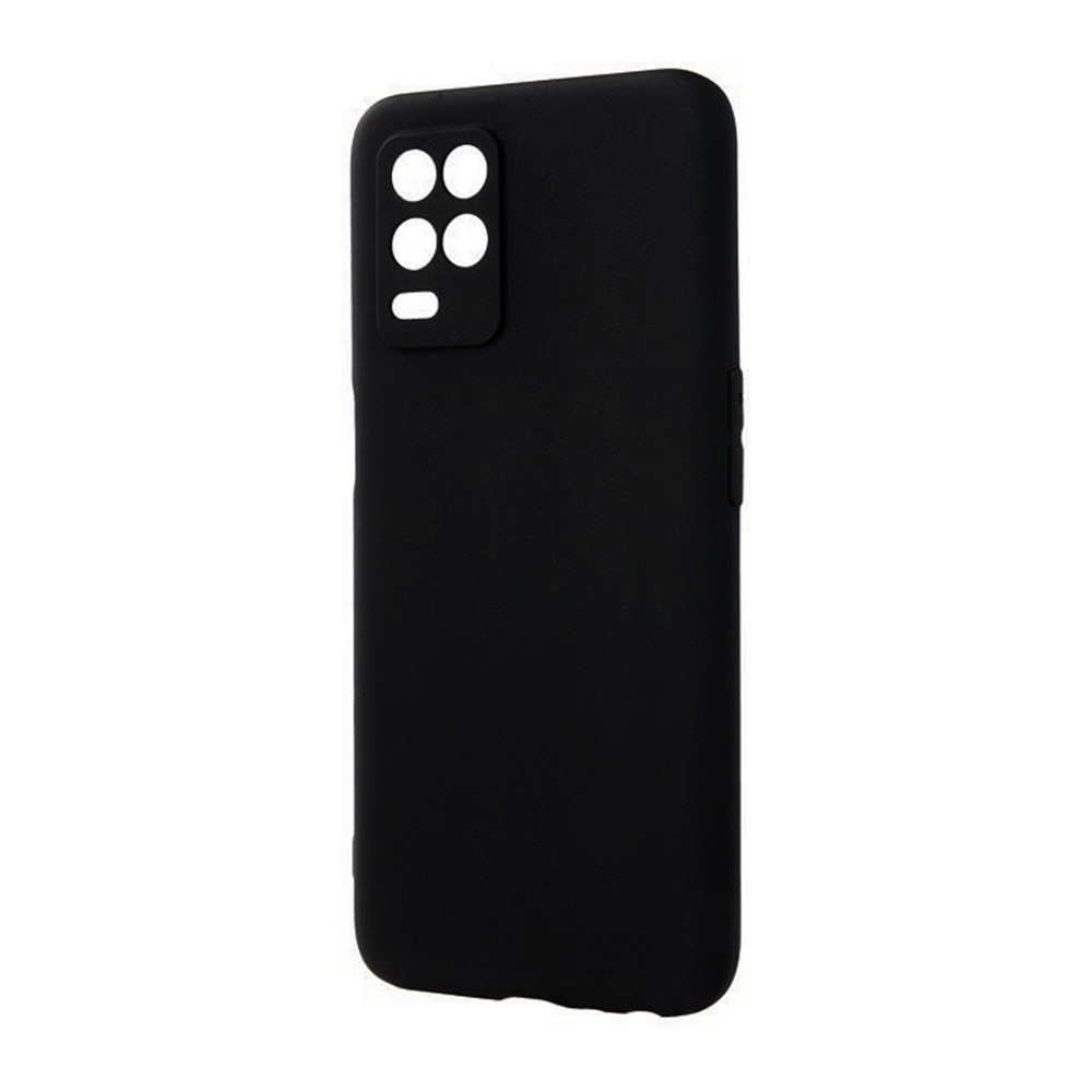 Realme 8 / 8 Pro Telefontok - fekete szilikon tok