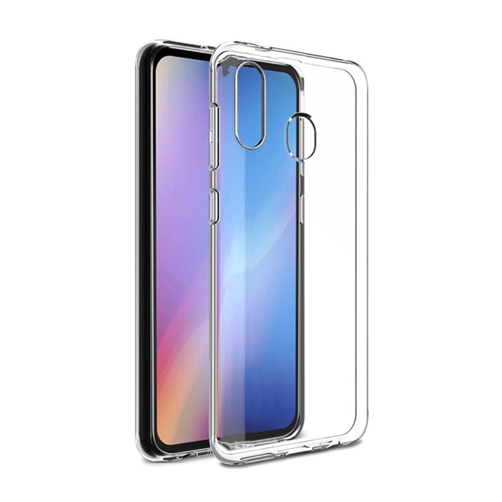 Samsung Galaxy A40 Telefontok - átlátszó szilikon tok