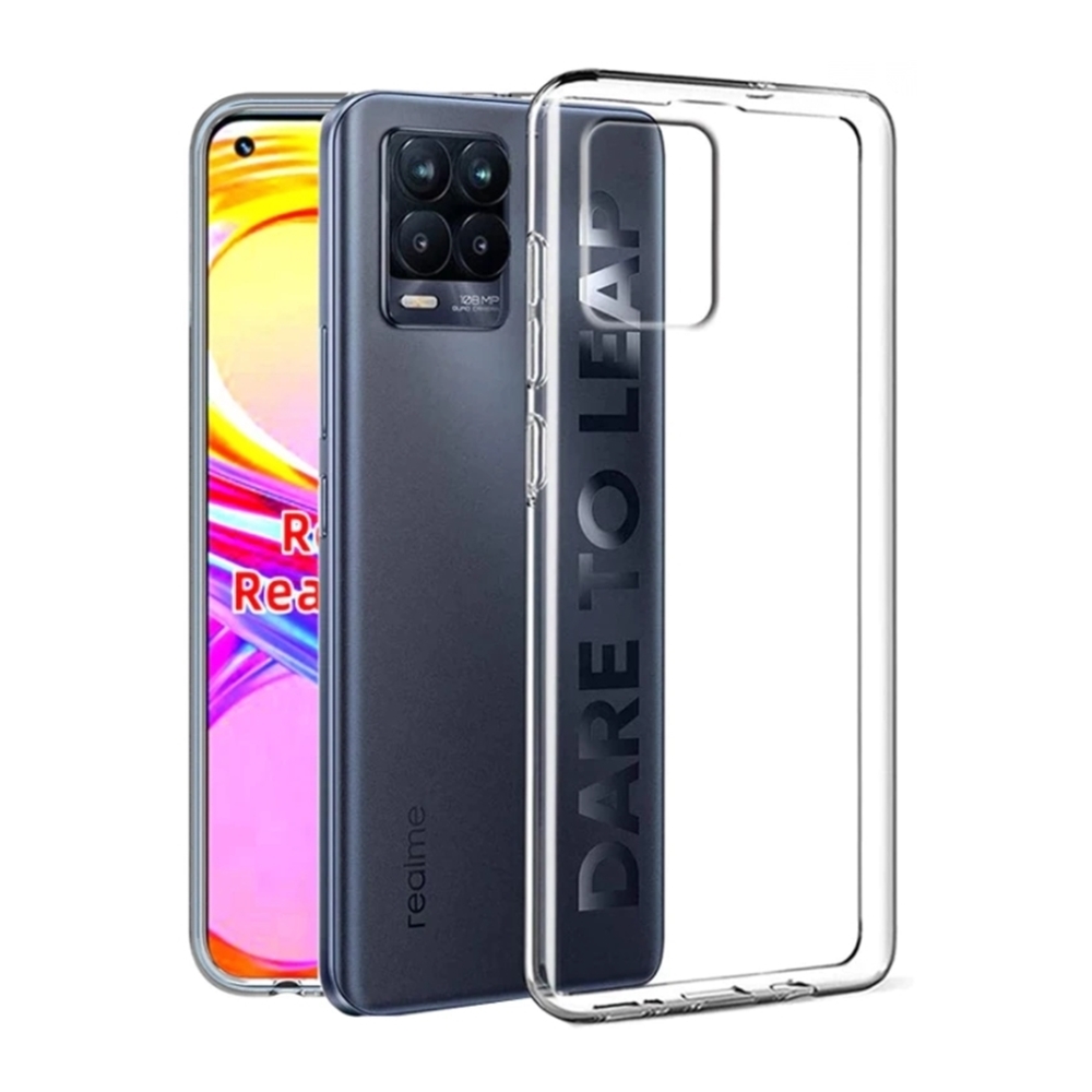 Realme 9 5G Telefontok - átlátszó szilikon tok