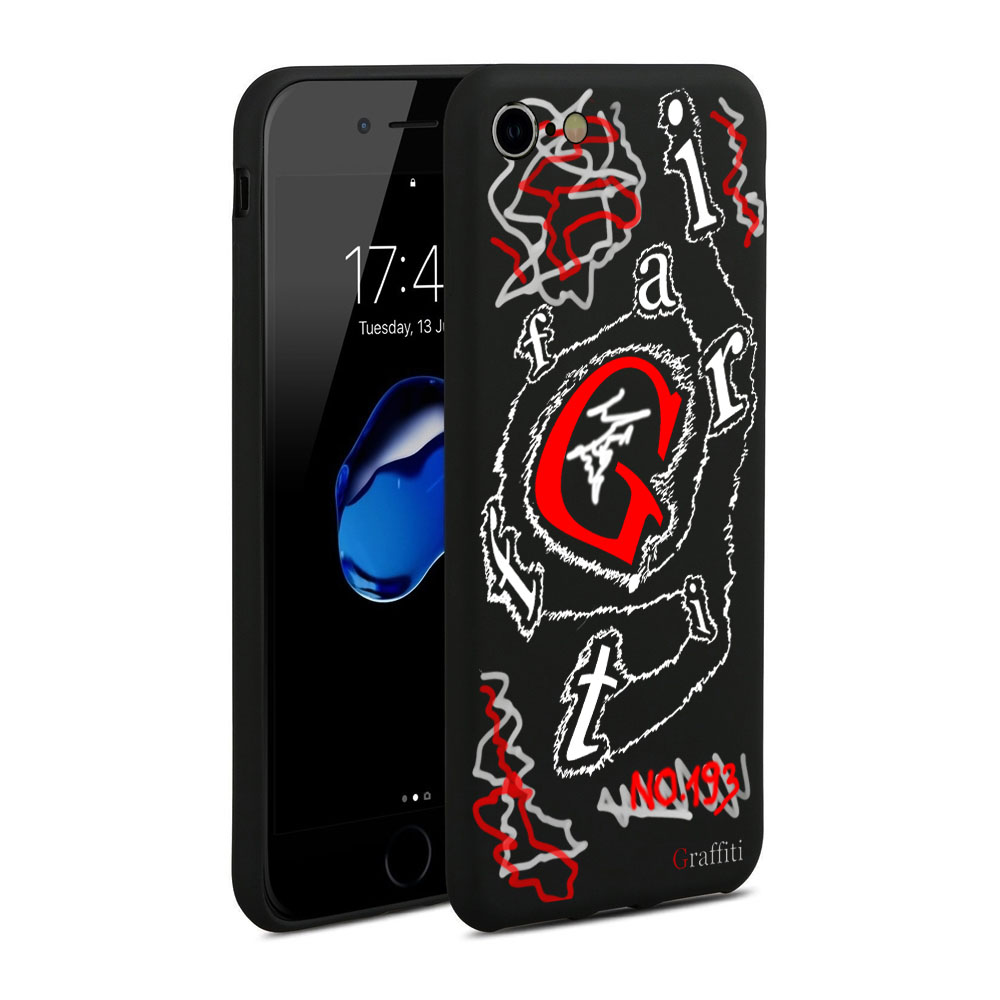 iPhone SE3 2022 Telefontok - Graffiti No. 193 mintás szilikon tok