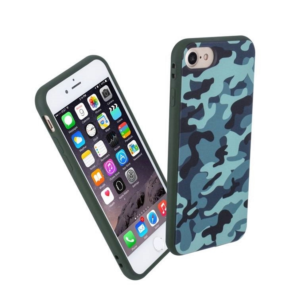 iPhone SE3 2022 Telefontok - terepmintás szilikon hátlap tok