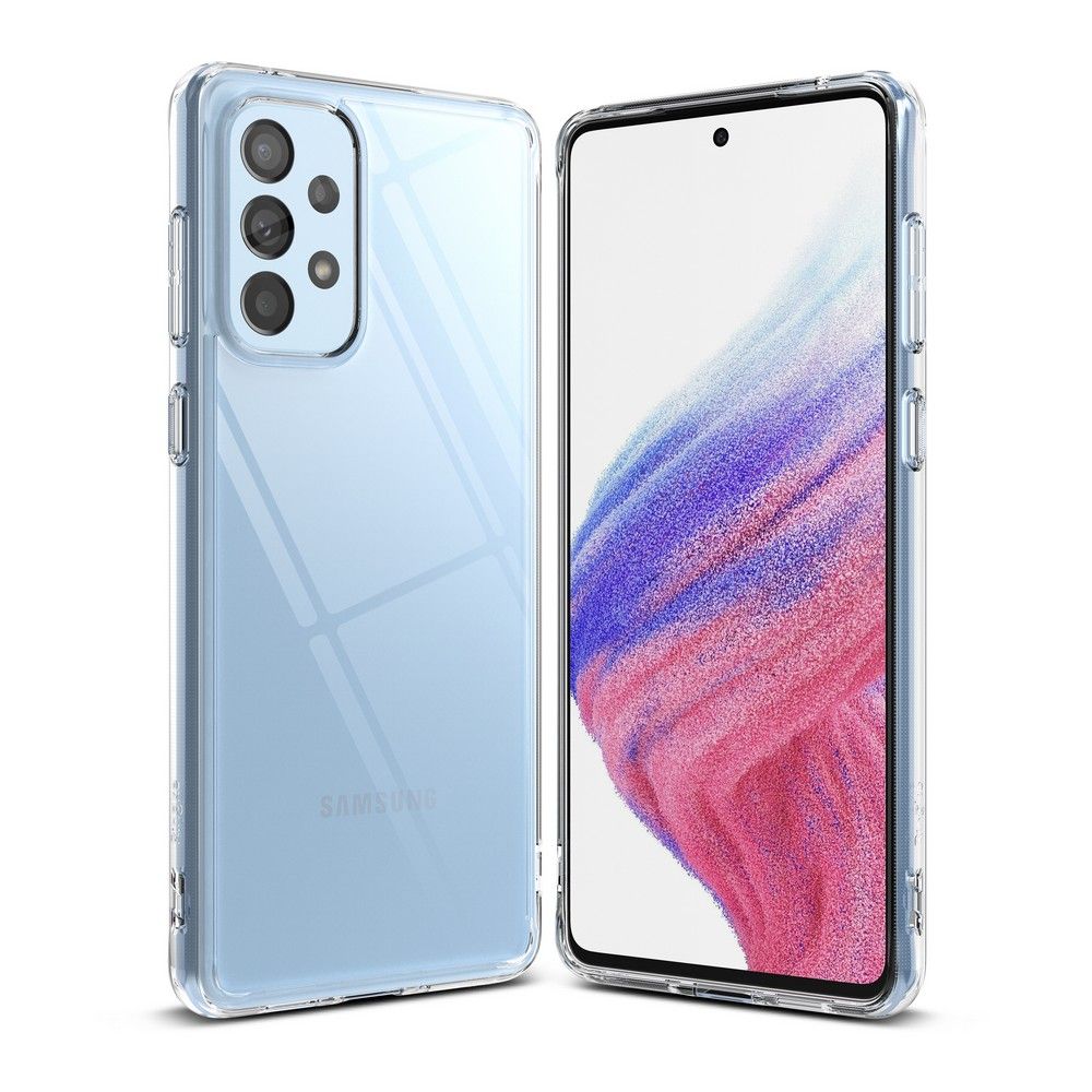 Samsung Galaxy A53 5G Telefontok - Ringke átlátszó hátlap tok