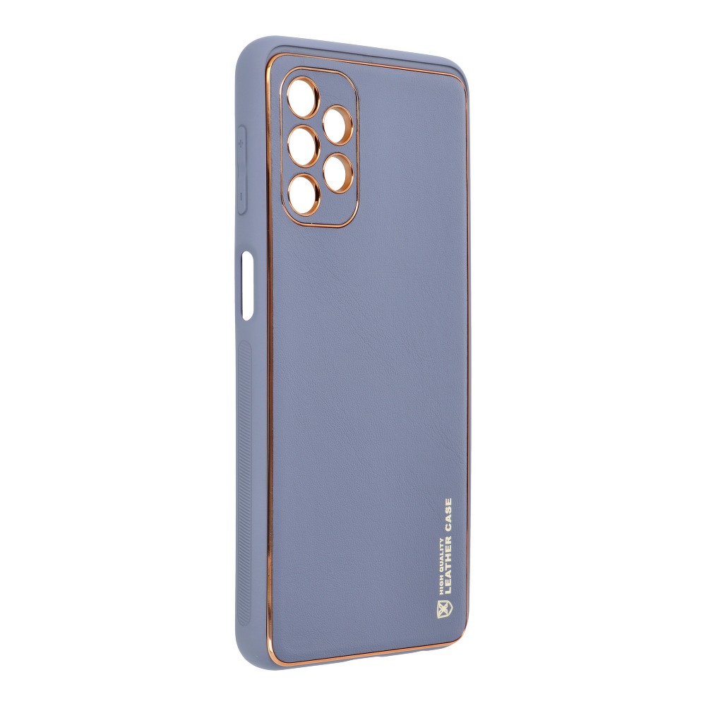 Samsung Galaxy A13 (A135F / A137F) Telefontok - Forcell műbőr hátlap tok, kékes-lila