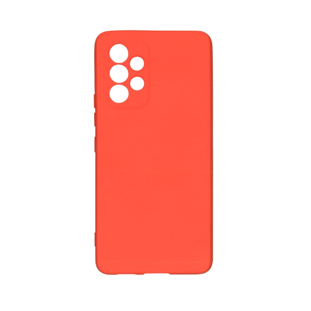 Samsung Galaxy A13 (A135F / A137F) Telefontok - piros szilikon hátlap tok