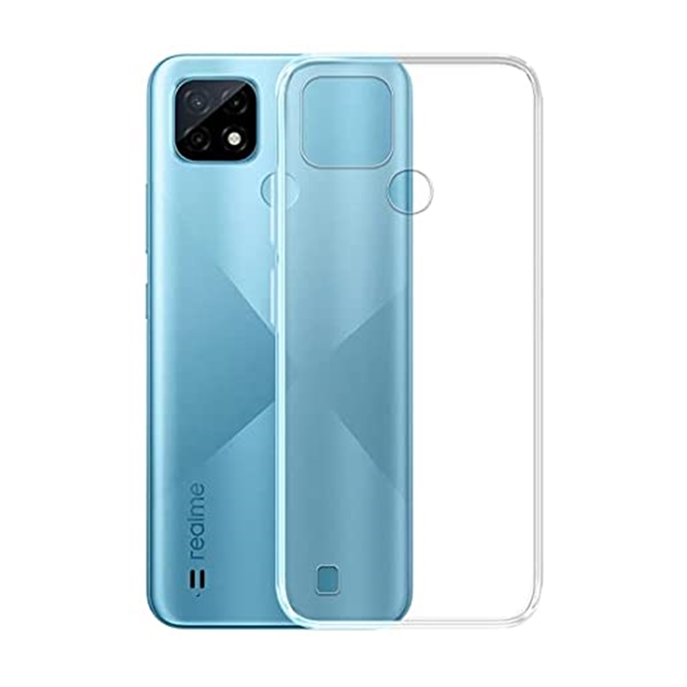 Realme C25Y Telefontok - átlátszó szilikon tok