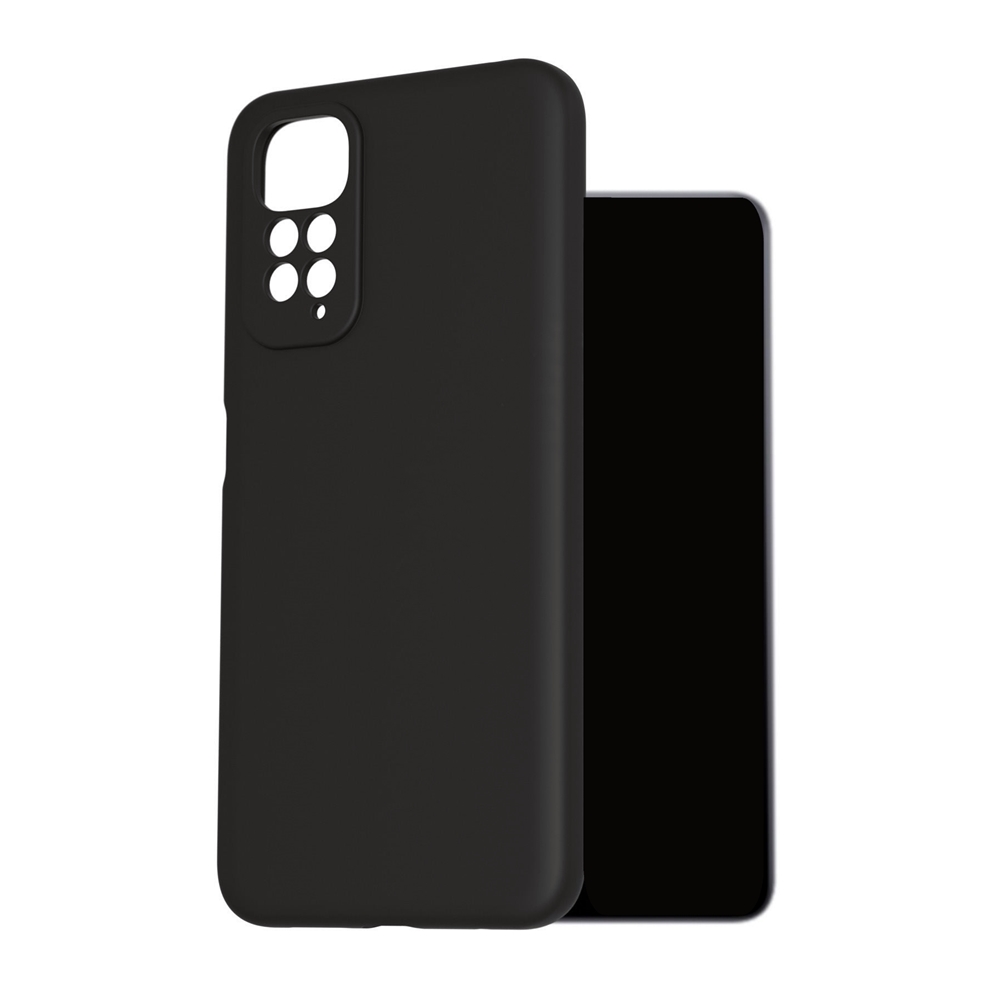 Xiaomi Redmi Note 11S Telefontok - fekete szilikon tok