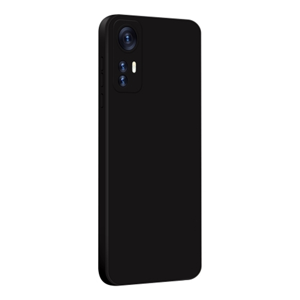 Xiaomi 12 Pro Telefontok - fekete szilikon hátlap tok
