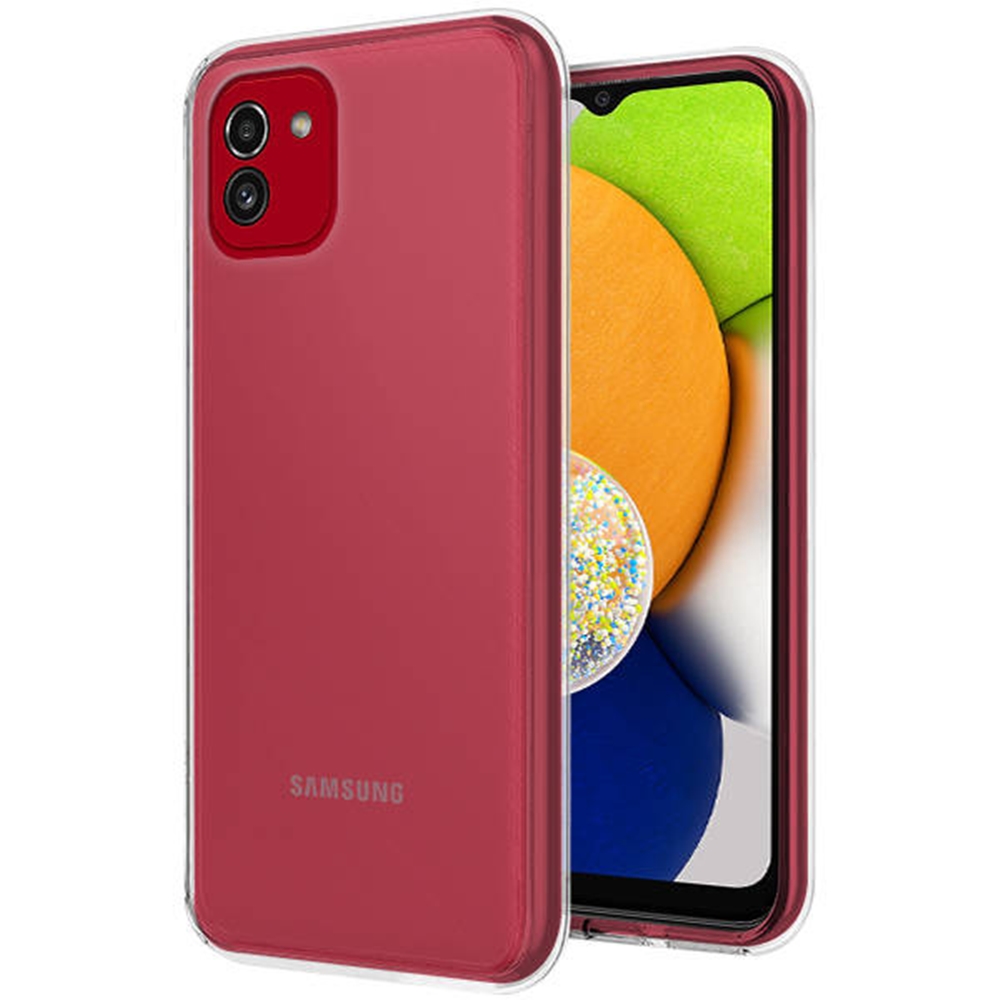 Samsung Galaxy A03 (A035F) Telefontok - átlátszó szilikon tok