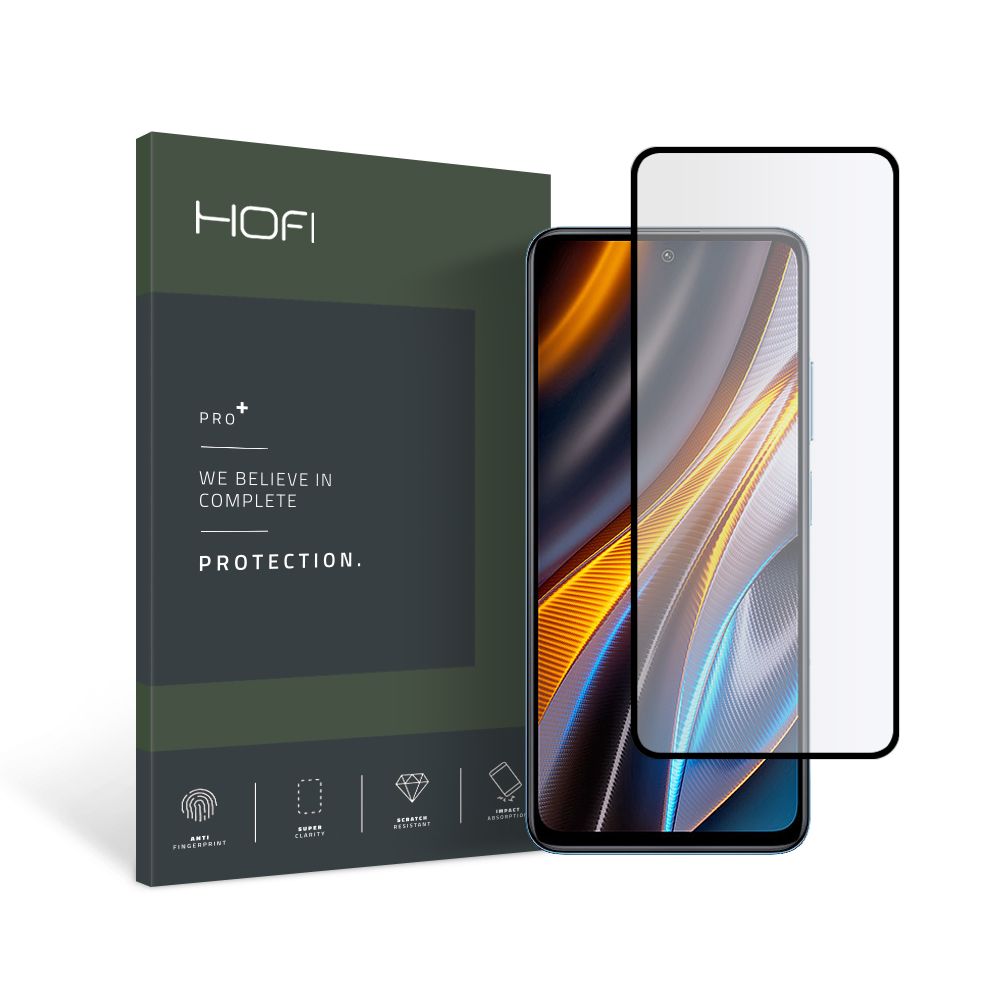 Xiaomi Poco X4 GT 5G Üvegfólia - fekete tokbarát Slim 3D üvegfólia