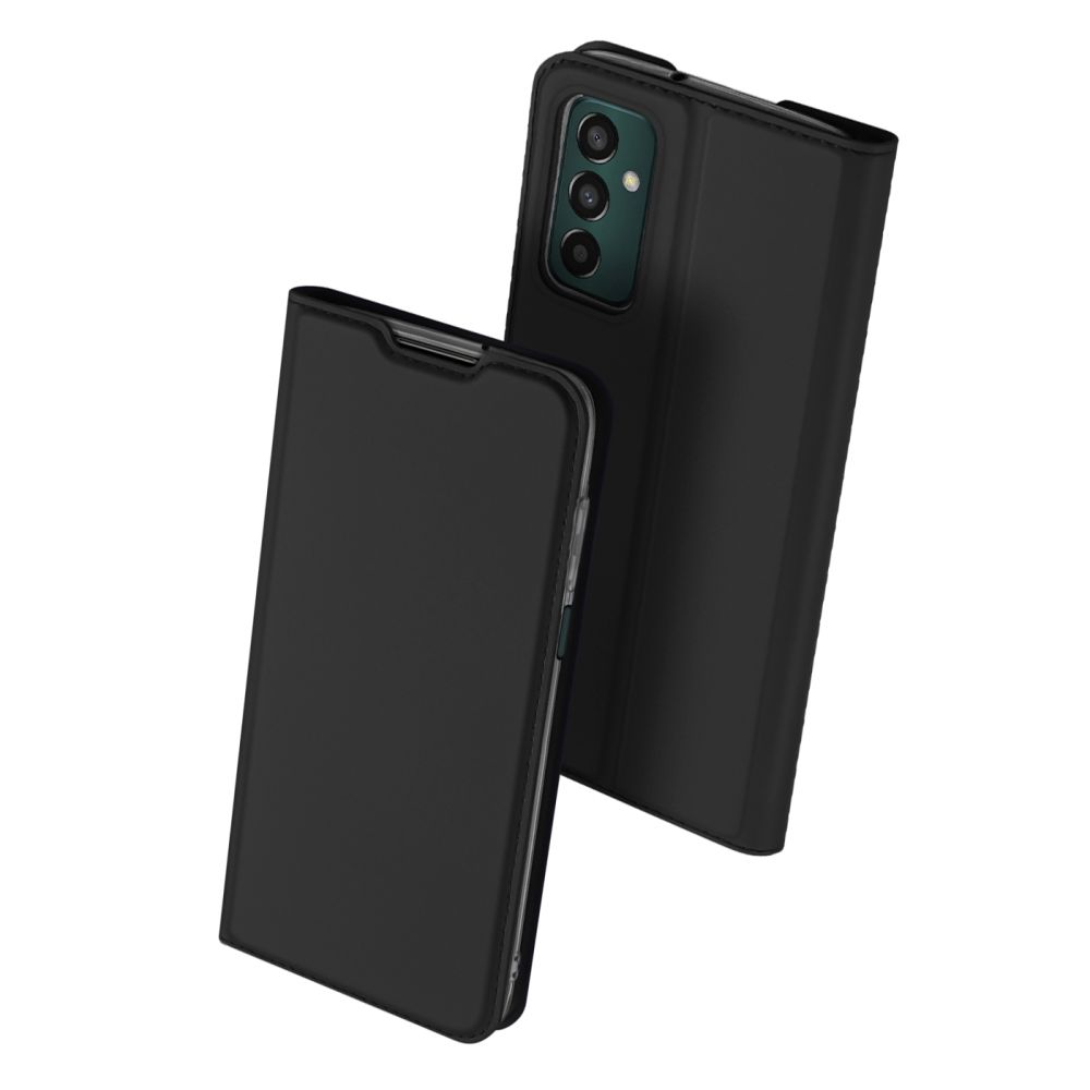 Telefontok Samsung Galaxy M13 (M135) - Dux Ducis fekete flipcover tok