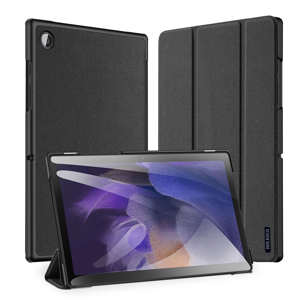 Samsung Galaxy Tab A8 Tablettok 10.5 X200 / X205 - DUX DUCIS DOMO fekete smart case