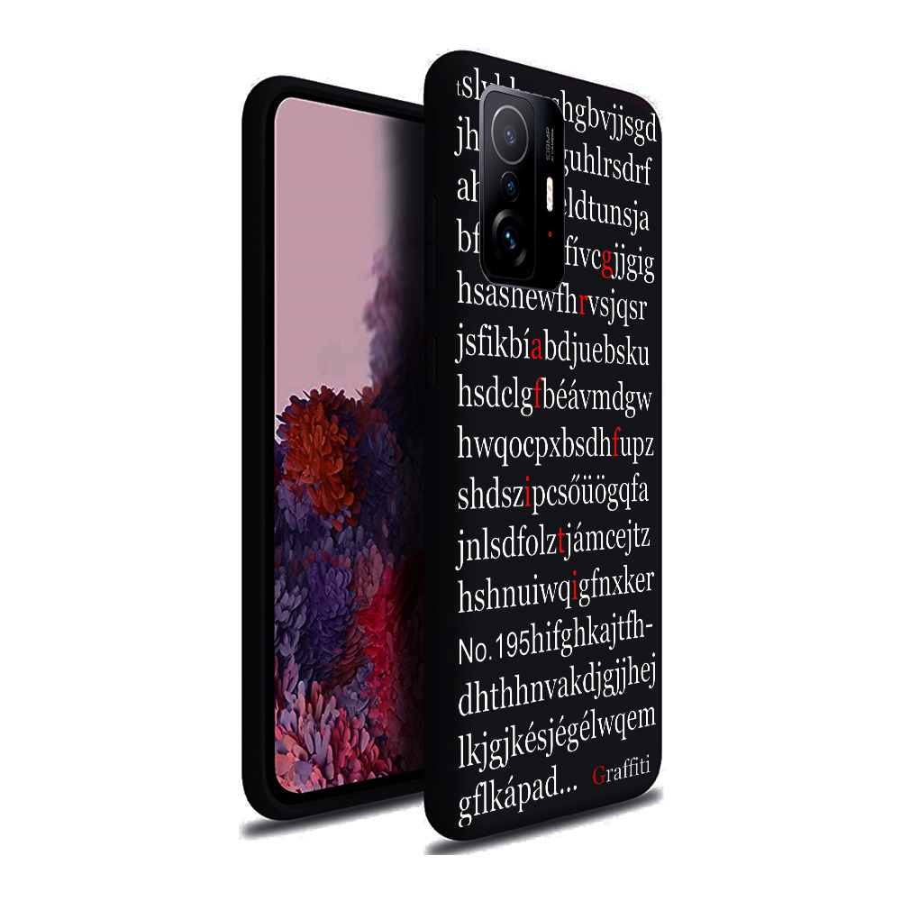 Xiaomi 11T 5G / 11T Pro Telefontok - Graffiti No.195 mintás szilikon tok