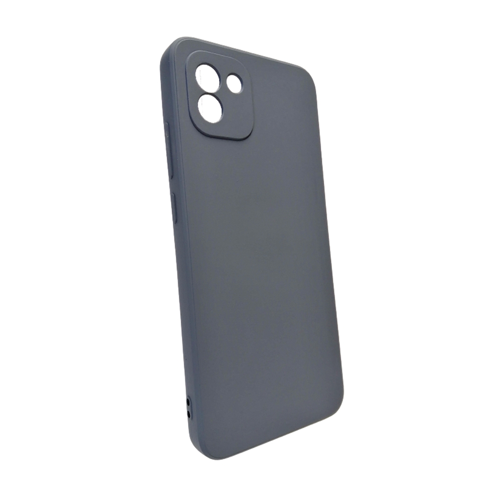 Samsung Galaxy A03 (A035F) Telefontok - szürkéskék szilikon tok