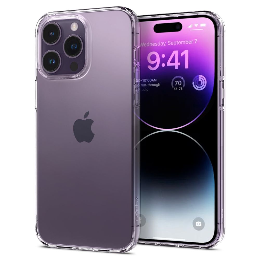 iPhone 14 Pro Telefontok - SPIGEN LIQUID CRYSTAL CLEAR tok