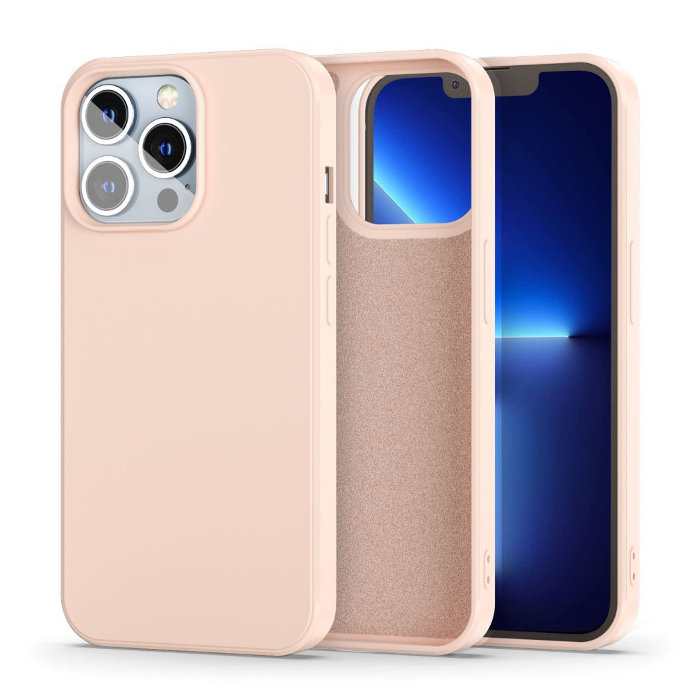 iPhone 14 Pro Telefontok - Tech-Protect Icon pink szilikon hátlap tok