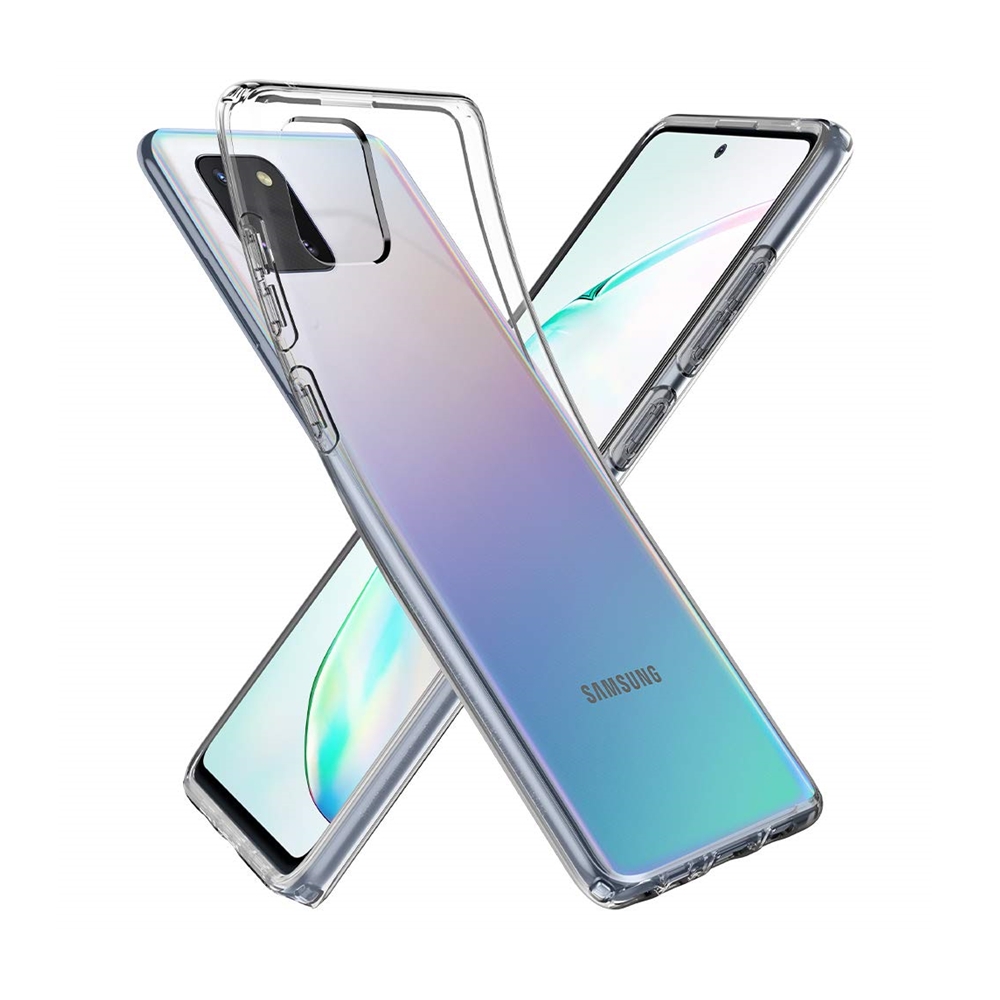 Samsung Galaxy Note 10 Lite Telefontok - átlátszó szilikon tok