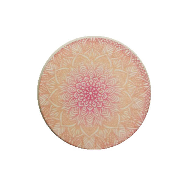 Telefontartó pop holder - Popper Rózsaszín mandala