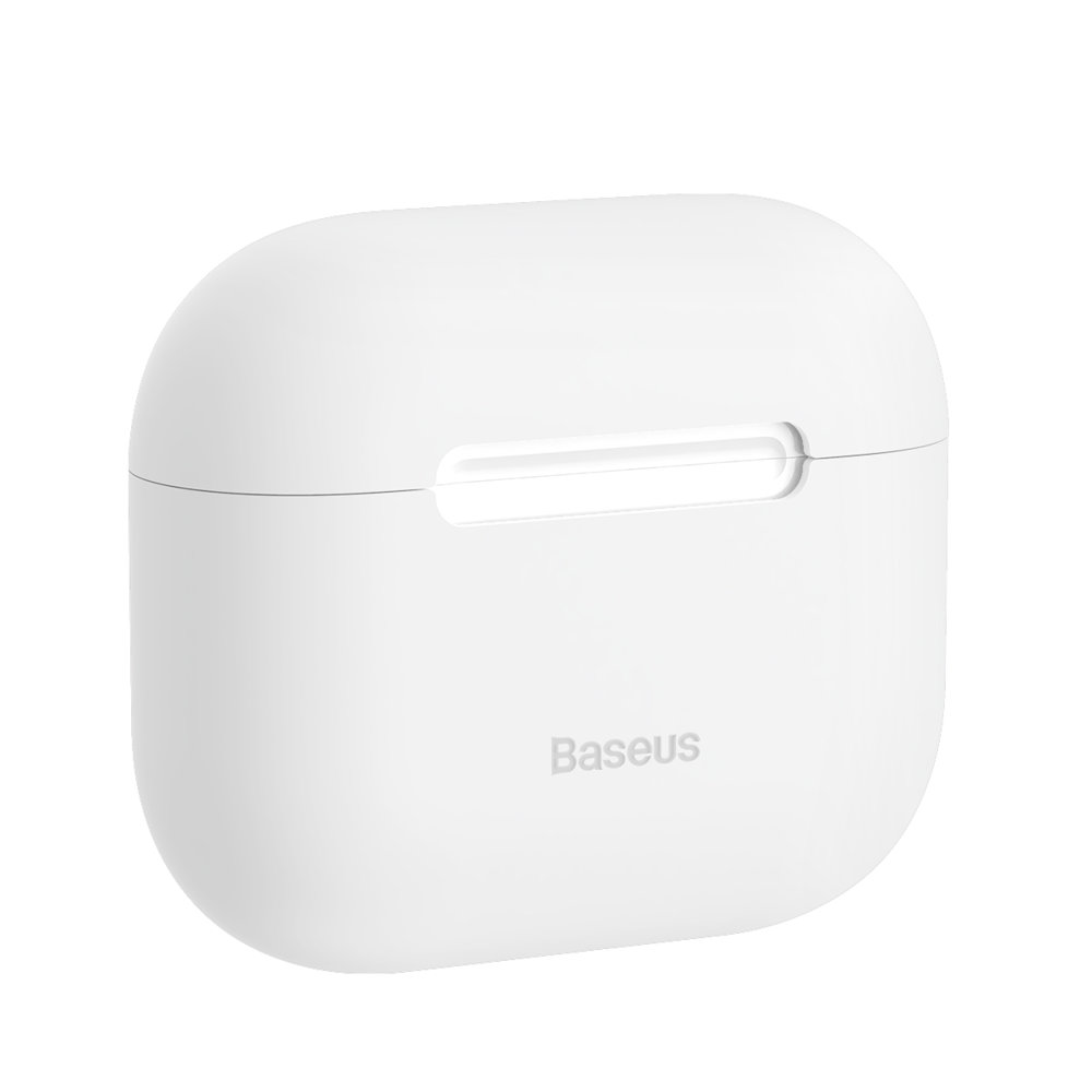 Baseus - ultravékony fehér szilikon AirPods 3 tartó