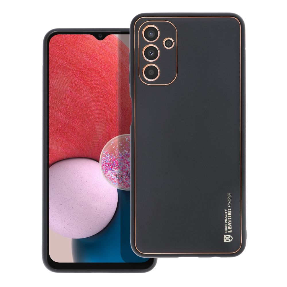 Samsung Galaxy A04s (A047) Telefontok - Forcell műbőr hátlap tok, fekete