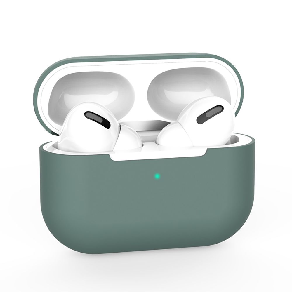 Icon AirPods PRO 2 tartó - katonai zöld szilikon AirPods PRO 2 tartó