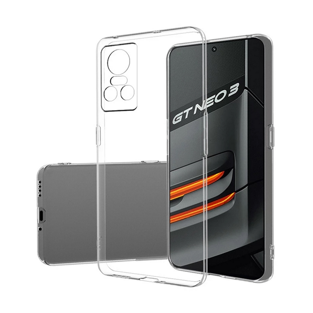 Realme GT Neo 3 Telefontok - átlátszó szilikon tok