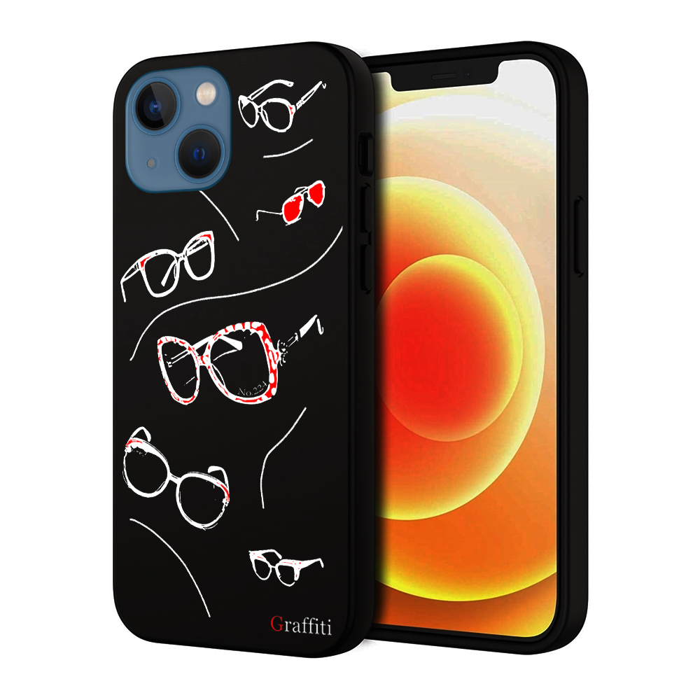 iPhone 14 Plus Telefontok - Graffiti No.224 mintás szilikon tok