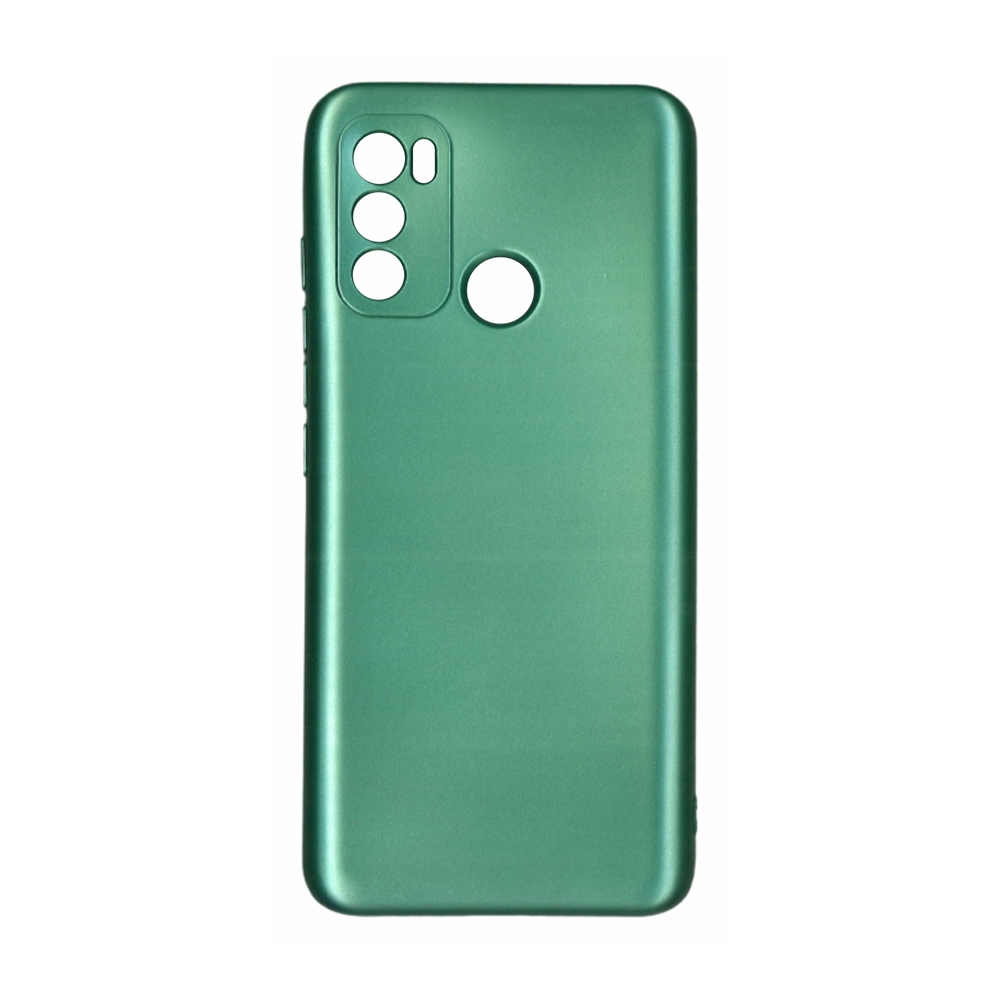 Motorola Moto G60 Telefontok - Metalic - zöld szilikon hátlap tok