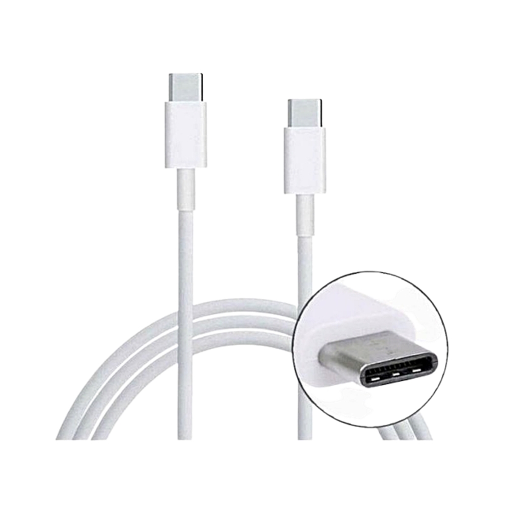 Kábel: Samsung EP-DN970BWE- Type-C (USB-C) / Type-C (USB-C) fehér kábel, 1m