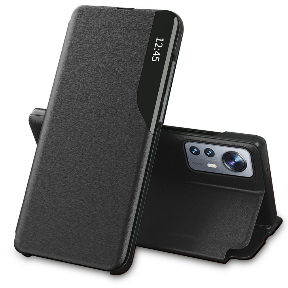 Xiaomi 12 Lite Telefontok - Smart View fekete könyvtok