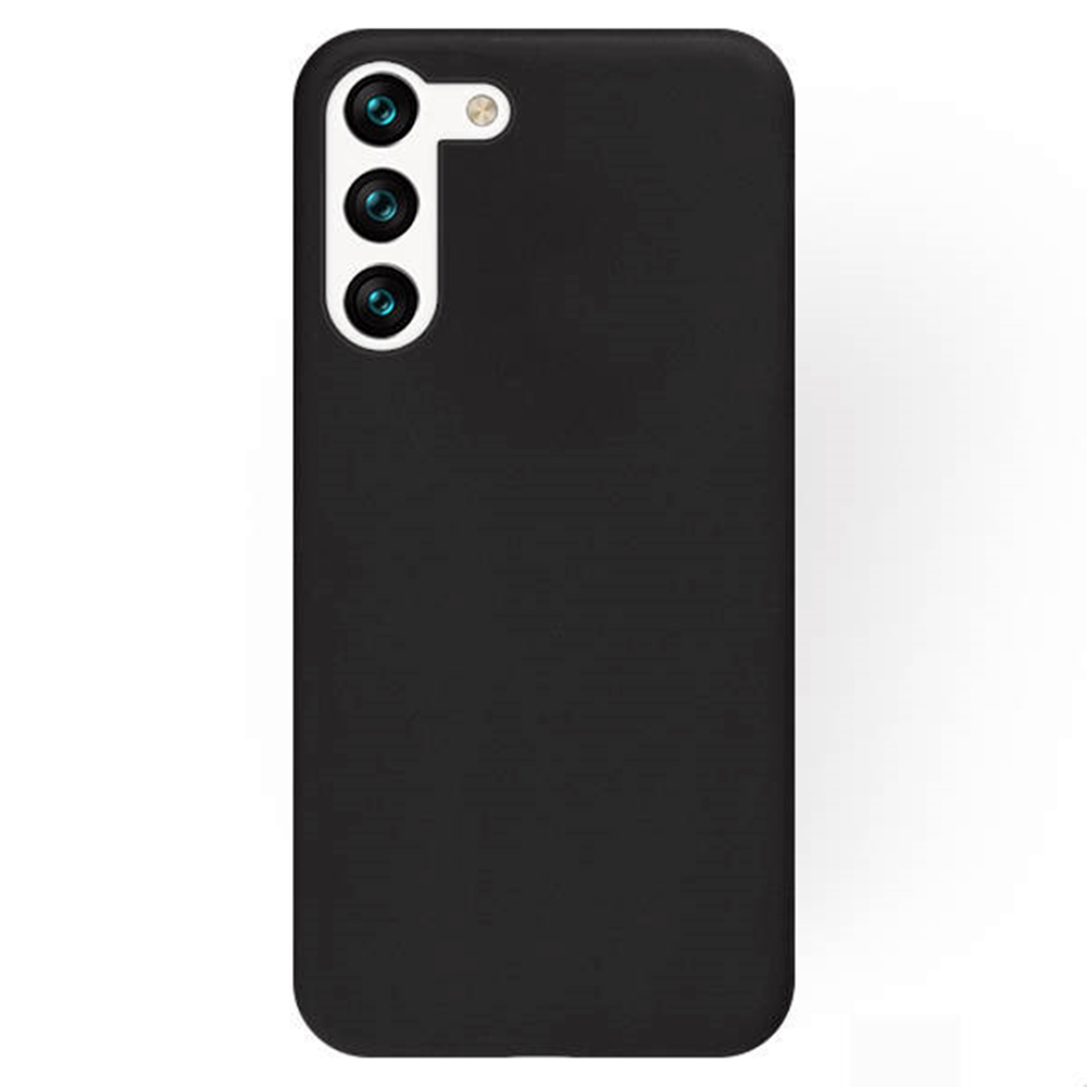 Samsung Galaxy S23+ (S23 Plus) Telefontok - fekete szilikon tok