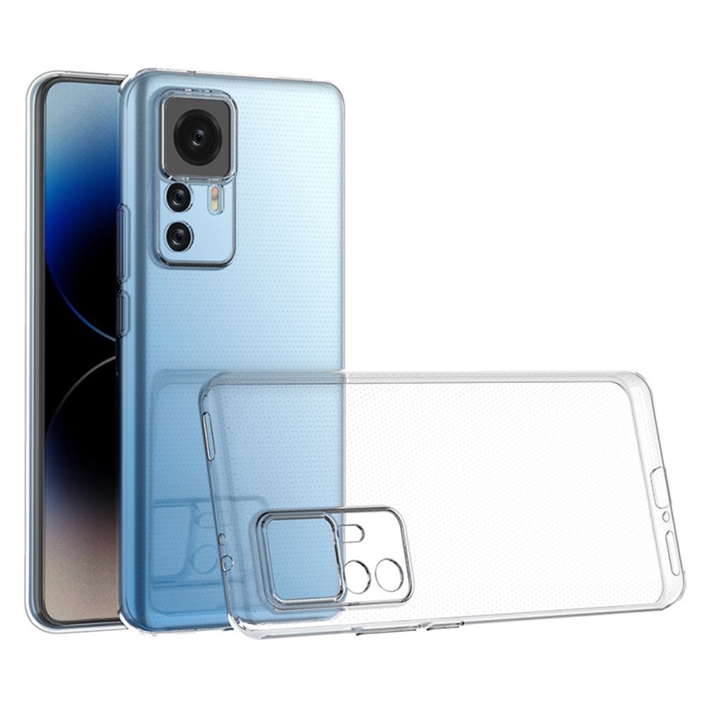Xiaomi 12T Pro Telefontok - 2mm-es átlátszó szilikon tok
