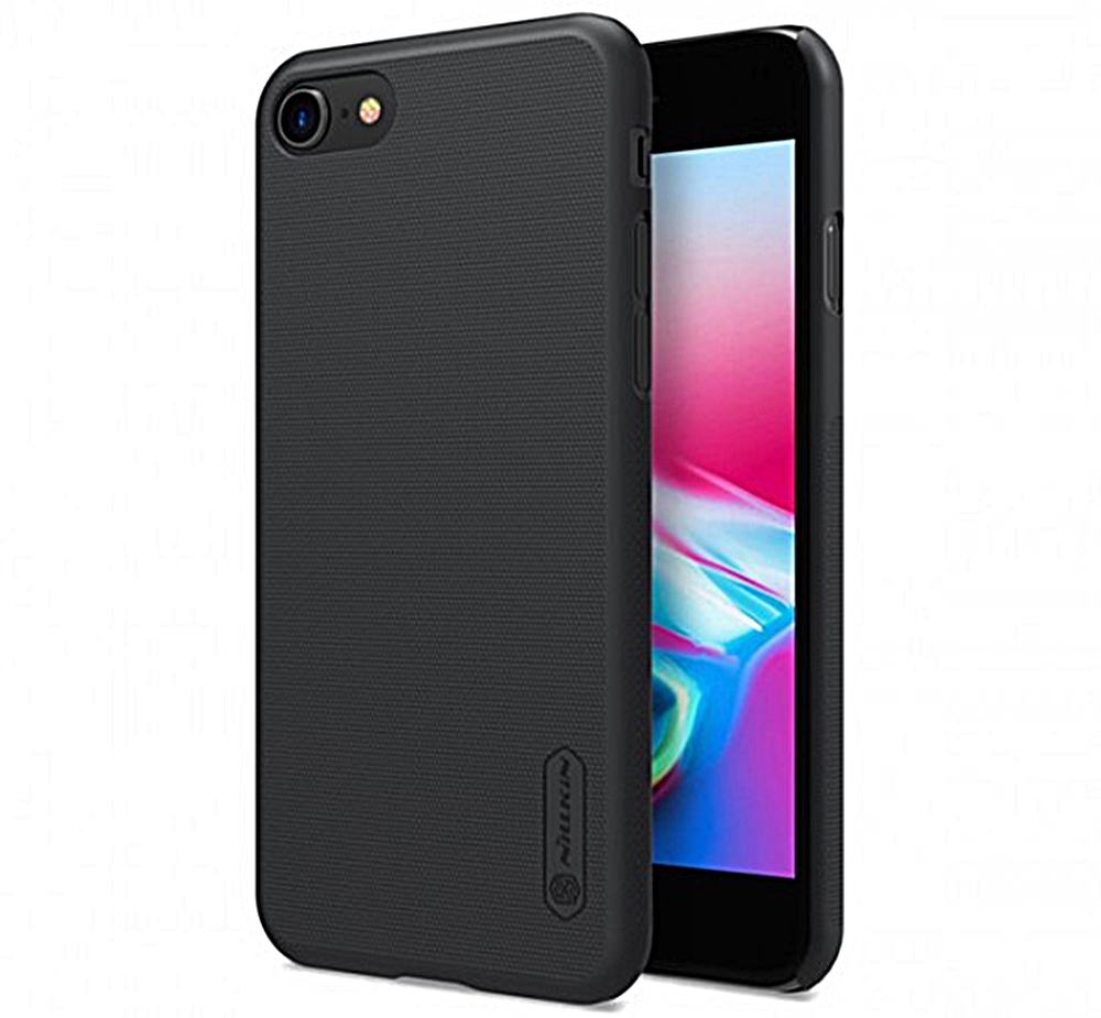 iPhone SE3 (2022) Telefontok- Nillkin Super Frosted fekete tok