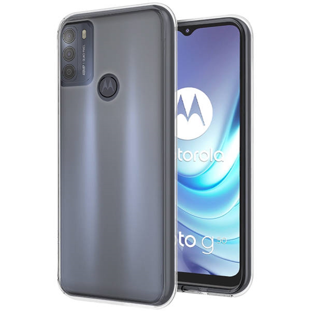 Motorola Moto G50 Telefontok - átlátszó szilikon tok