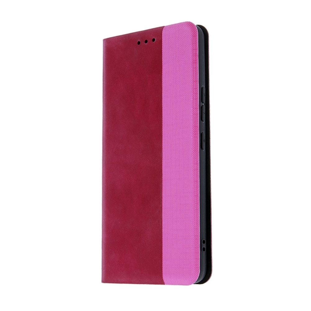 Motorola Moto E40 Telefontok - Smart Tender burgundy könyvtok