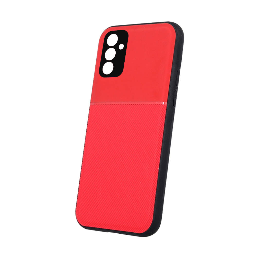 Samsung Galaxy M23 5G Telefontok - Elegance piros műanyag hátlap tok szilikon kerettel