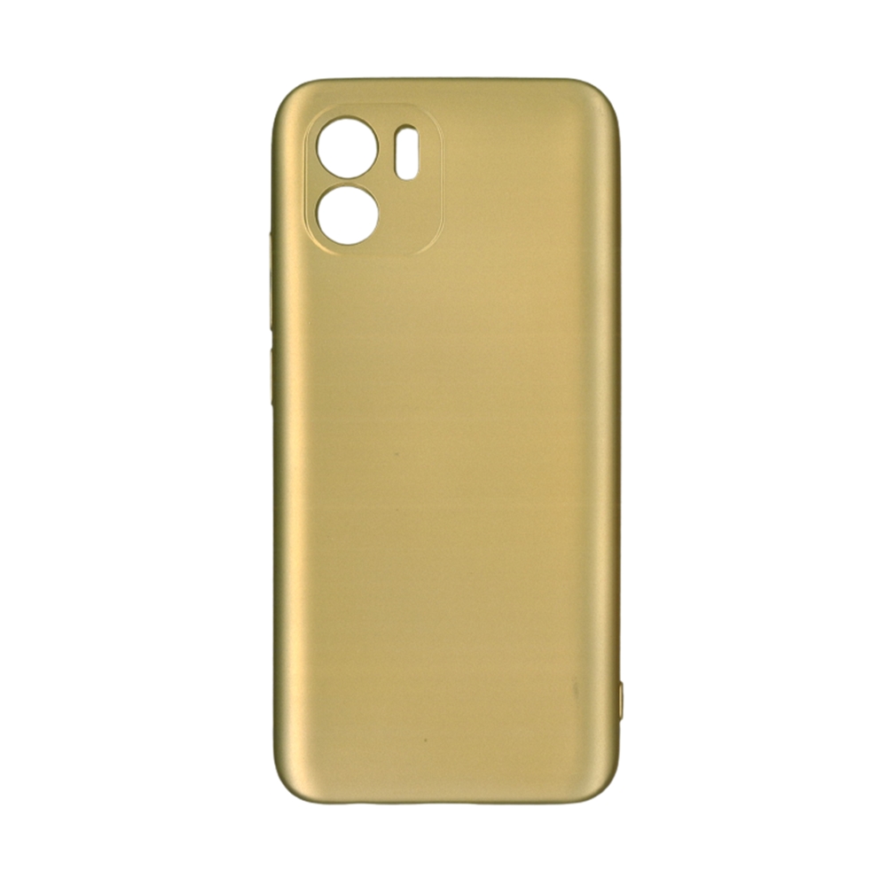 Xiaomi Redmi A1 Telefontok - Metalic - arany szilikon hátlap tok