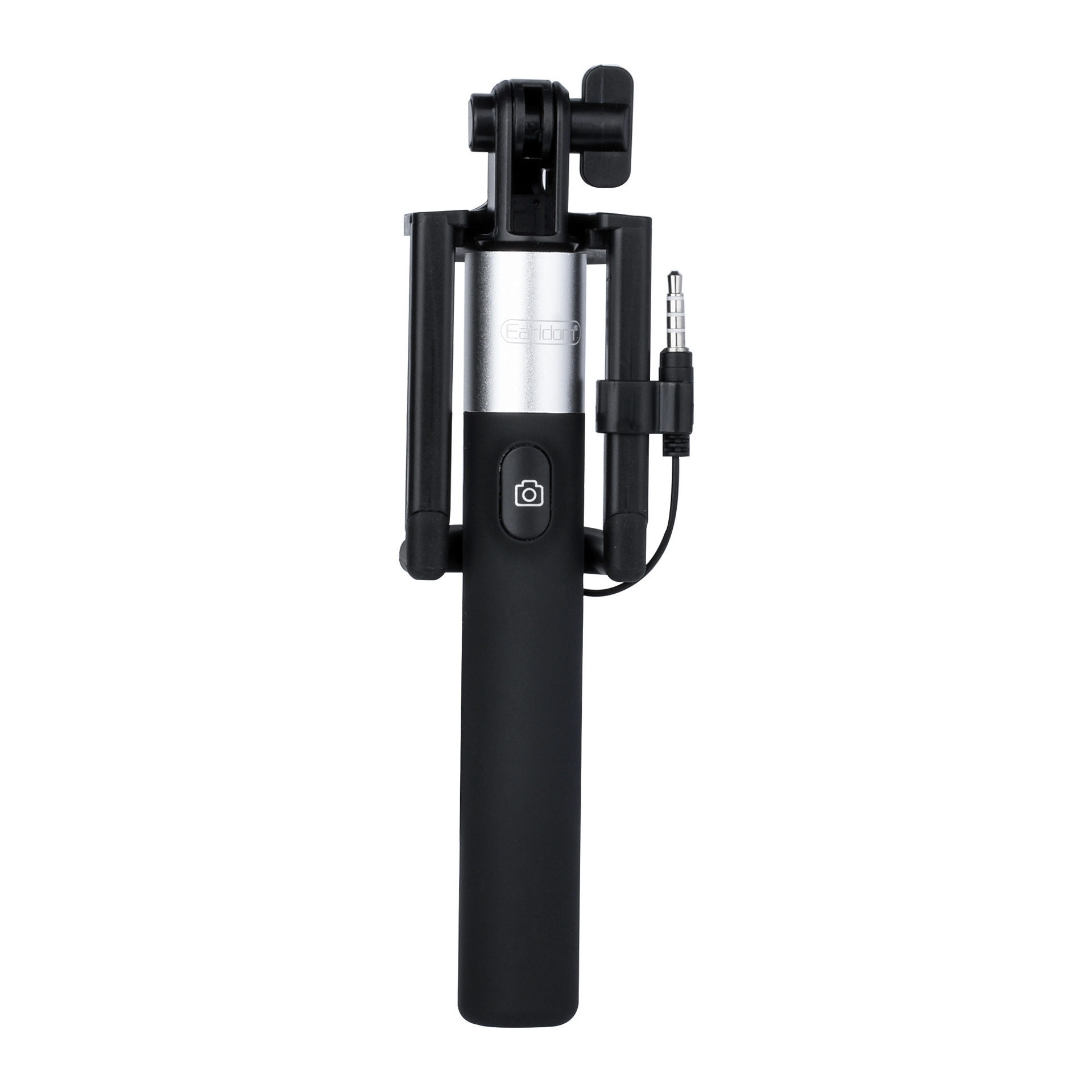 Earldom Selfie bot - fekete/ezüst, jack (3,5mm) csatlakozóval