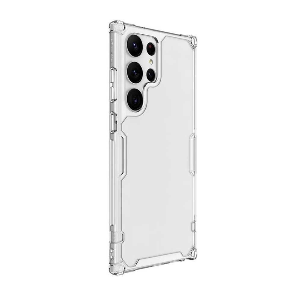 Samsung Galaxy S23 Ultra Telefontok - Nillkin Nature TPU PRO átlátszó ütésálló tok