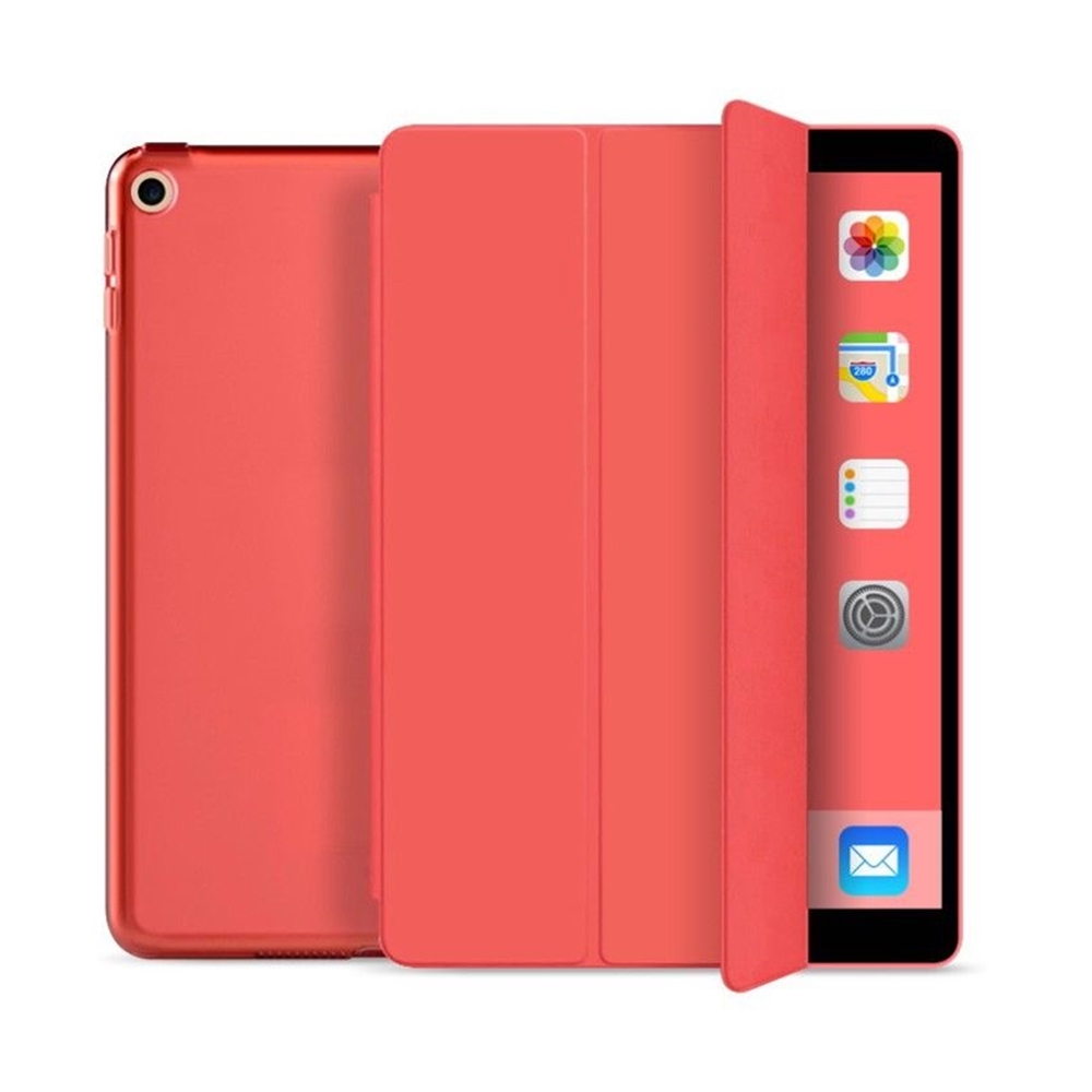iPad 2019 10.2 (iPad 7) Tablettok - piros smart case tablet tok