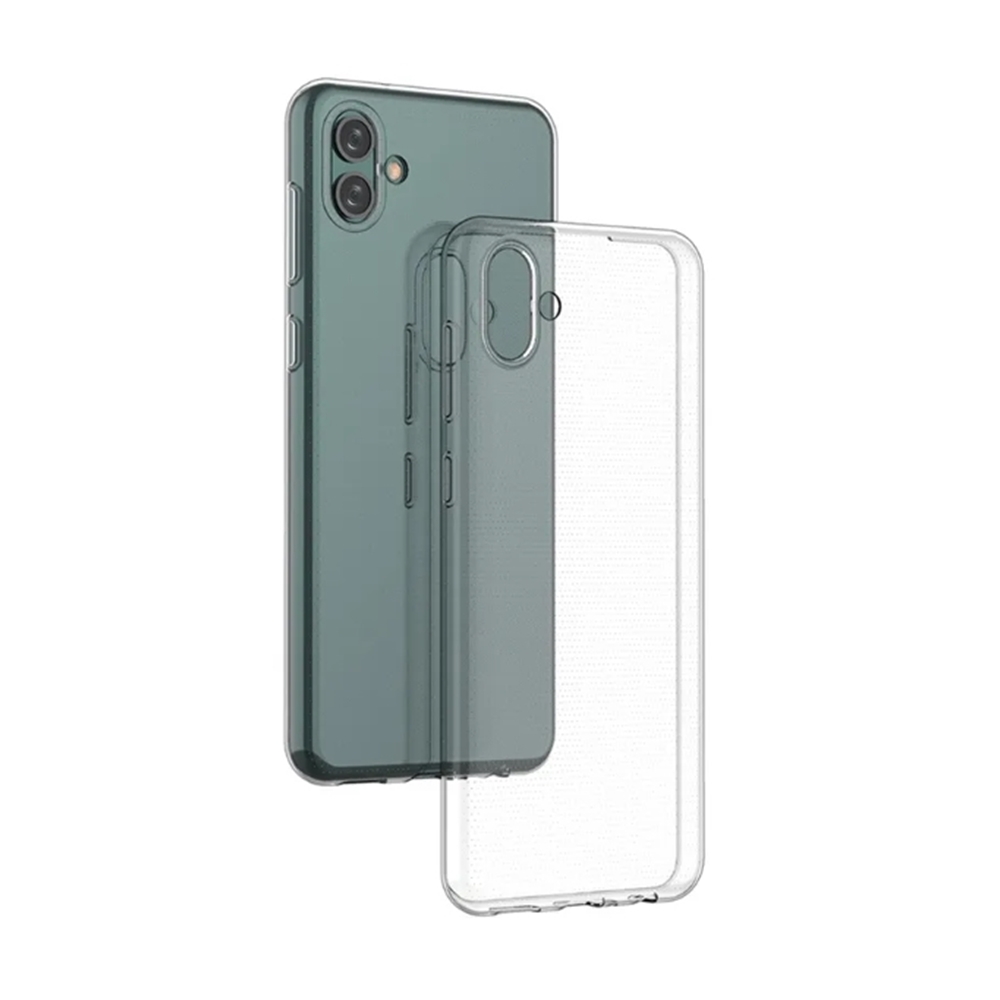 Samsung Galaxy A04e Telefontok - átlátszó szilikon tok