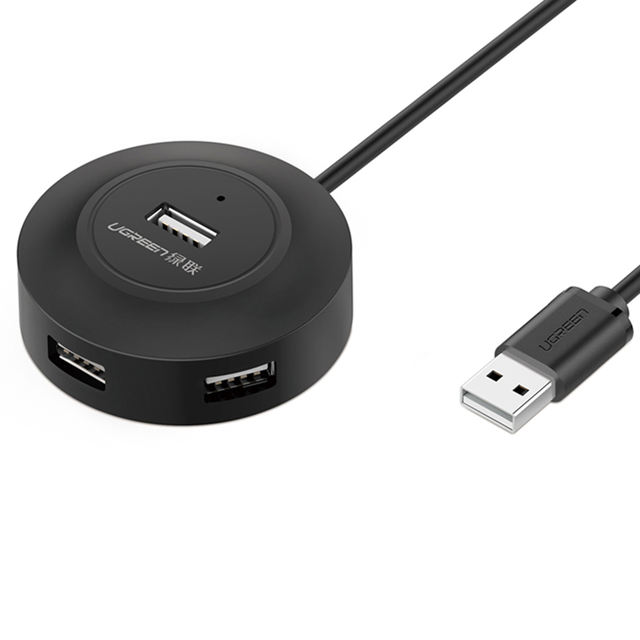 UGREEN CR106 HUB Adapter - 4xUSB porttal, fekete adapter